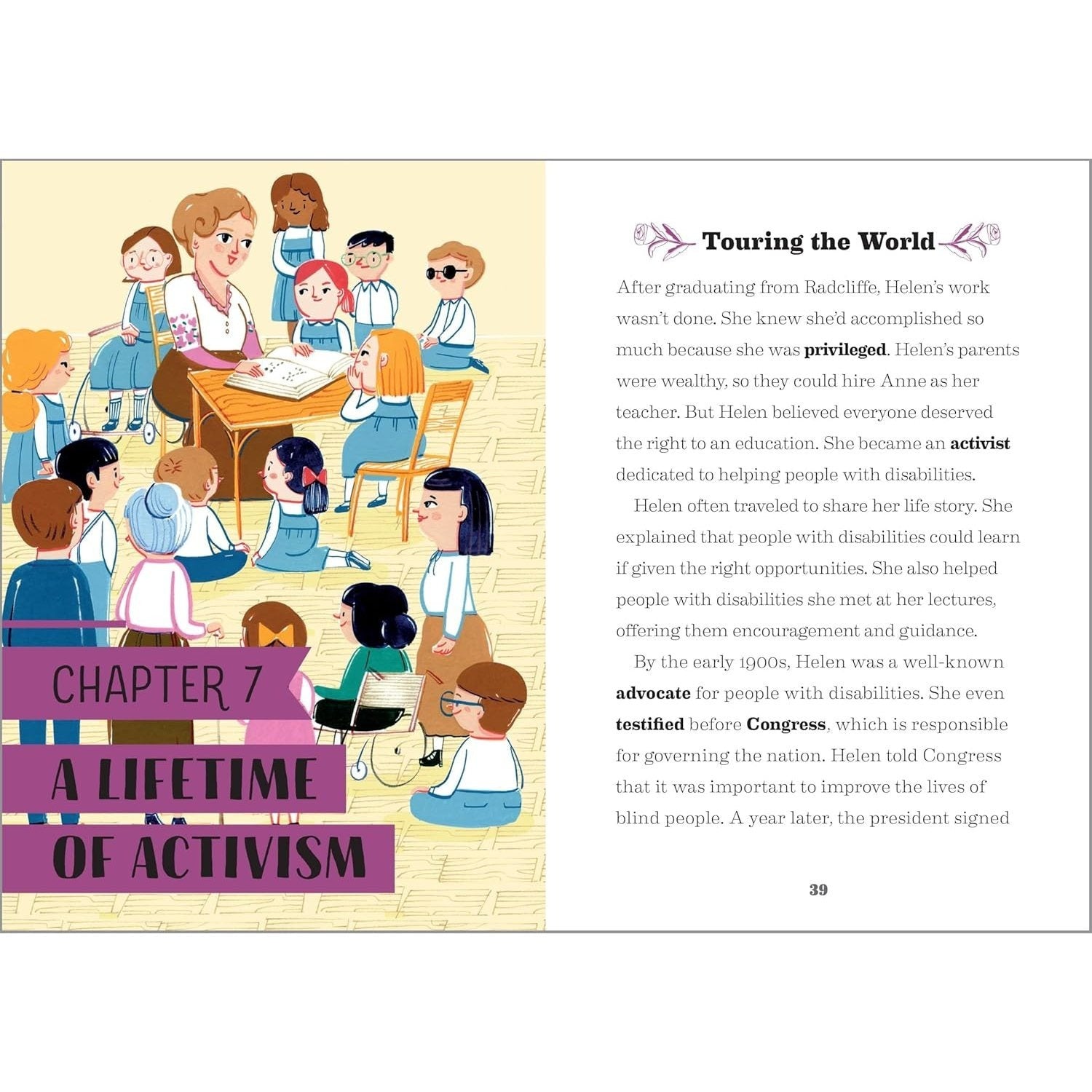 The Story of Helen Keller: An Inspiring Biography for Young Readers