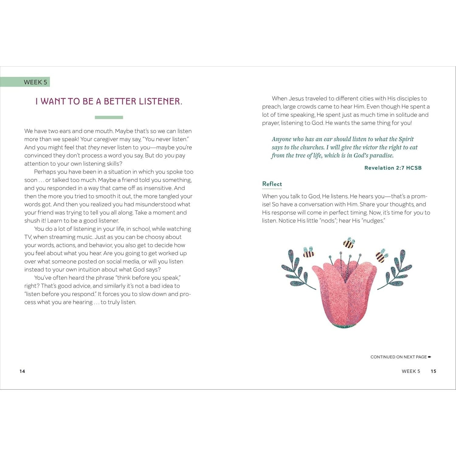 The Bible in 52 Weeks Devotional for Girls: A Year of Growing in Faith