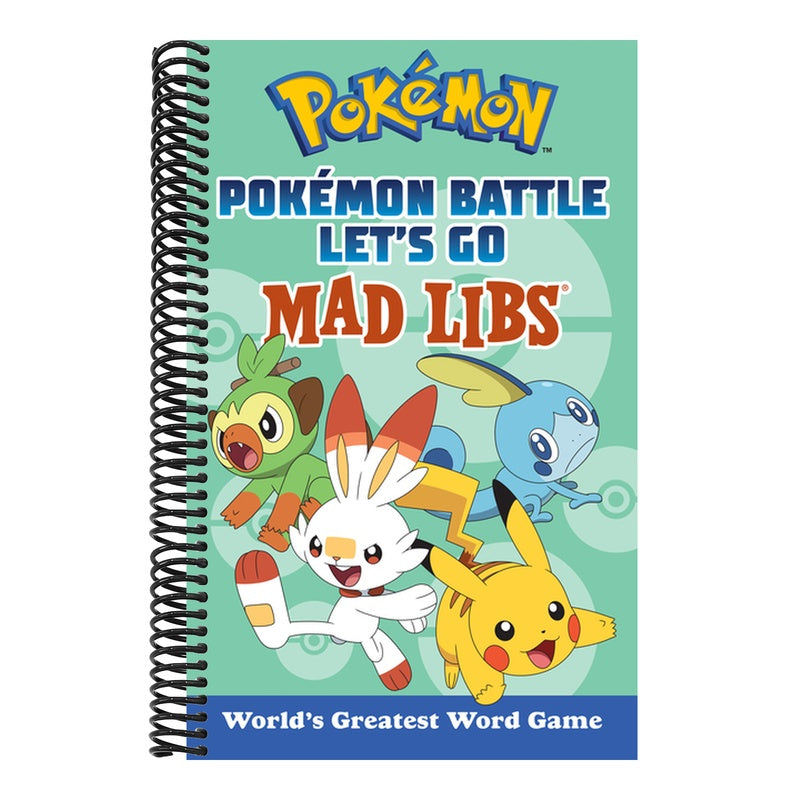 Pokémon Battle Let's Go Mad Libs: World's Greatest Word Game