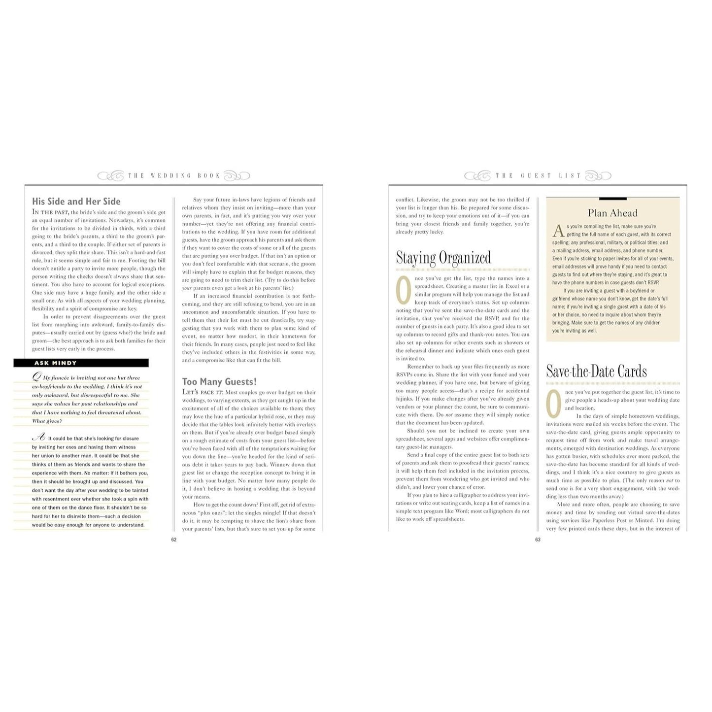 The Wedding Book: An Expert's Guide to Planning Your Perfect Day--Your Way
