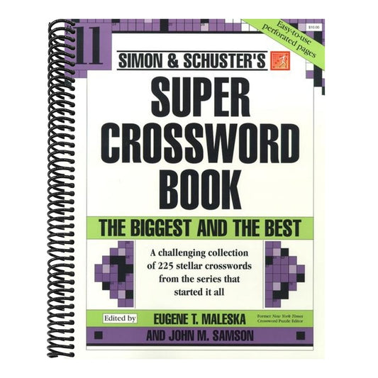 Simon & Schuster Super Crossword Puzzle Book #11 (Original)