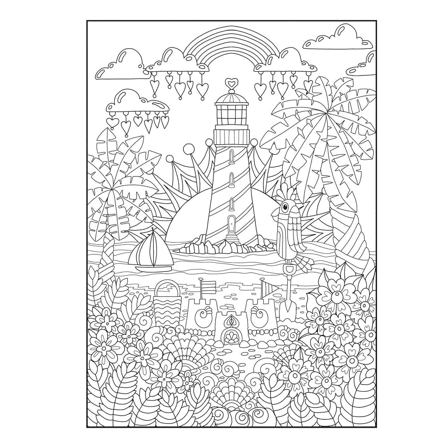 Creative Haven Daydreams Coloring Book