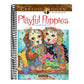Creative Haven Playful Puppies Coloring Book
