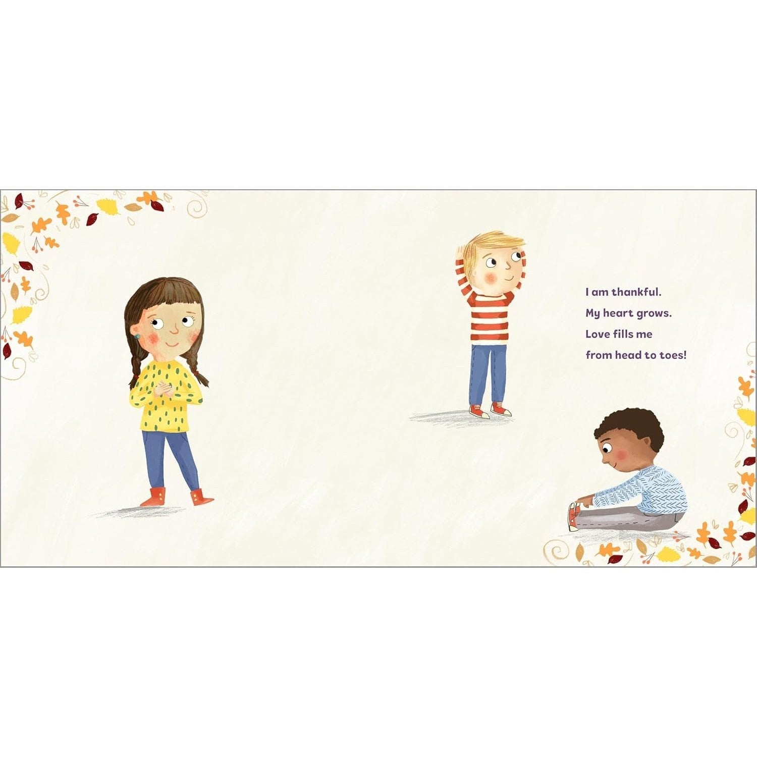 I Am Thankful: A Thanksgiving Book for Kids