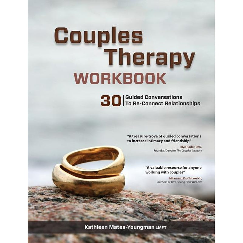 Couples Therapy Workbook: 30 Guided Conversations to Re-Connect Relationships (Spiral Bound)