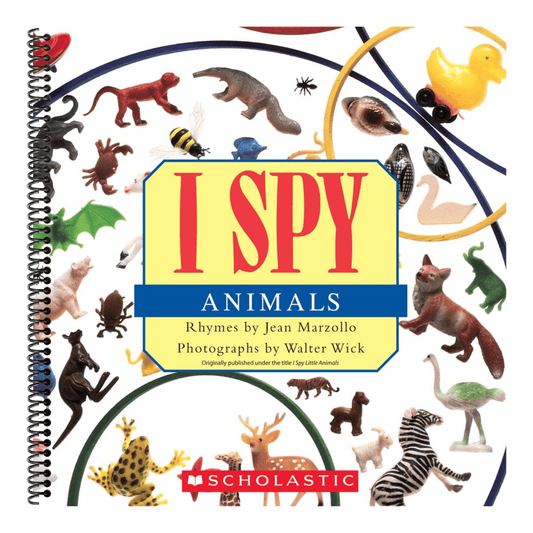 I Spy Animals (Spiral Bound)