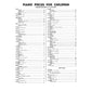 Piano Pieces for Children (Everybody's Favorite Series, No. 3) - Beginner Piano Book for Kids with 100 Compositions - Popular Piano Sheet Music