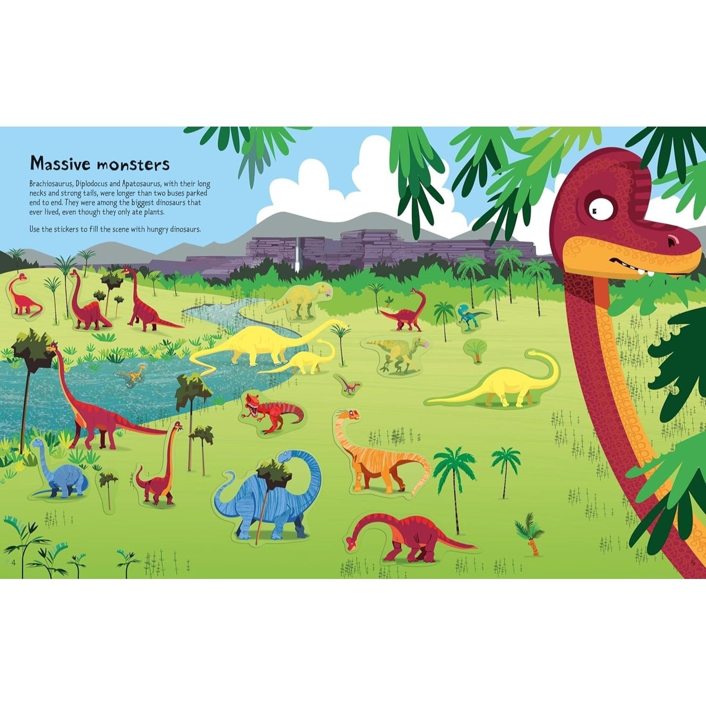 Big Dinosaur Sticker Book