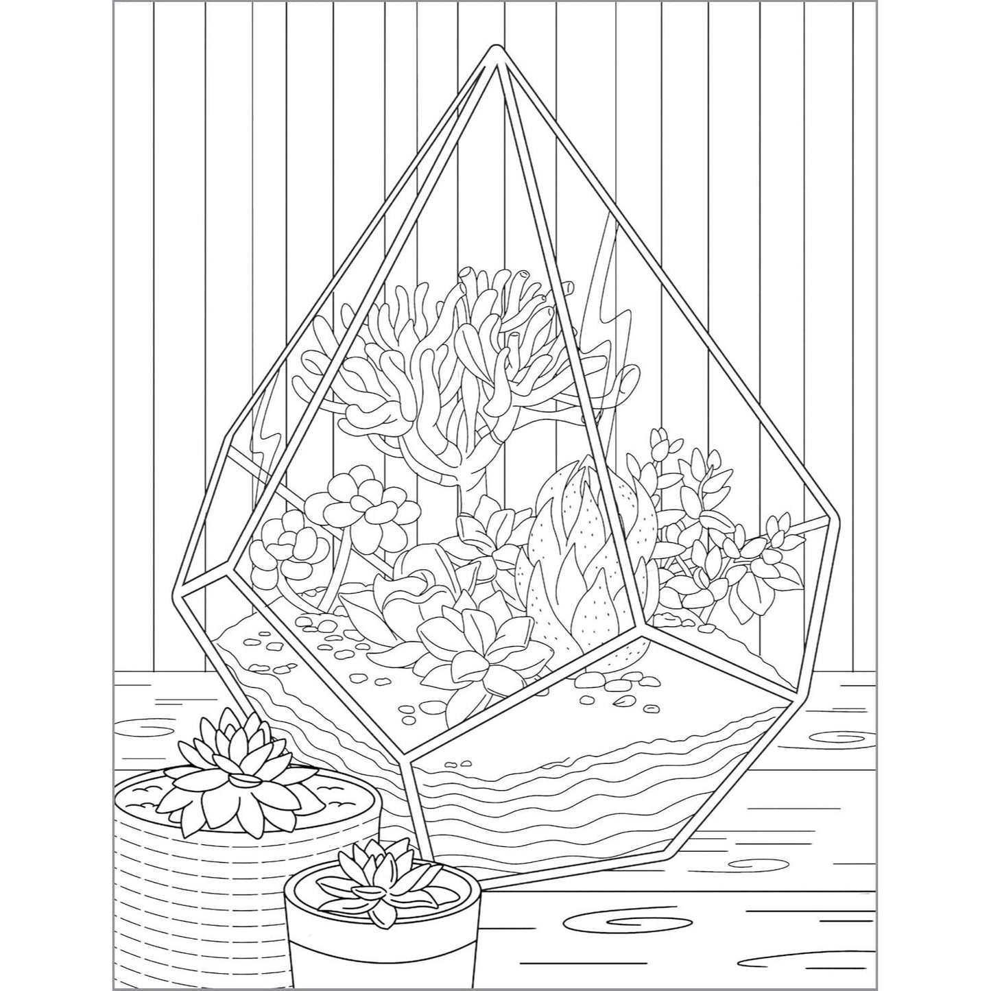 Stress Relief Coloring Book for Adults (Spiral Bound)