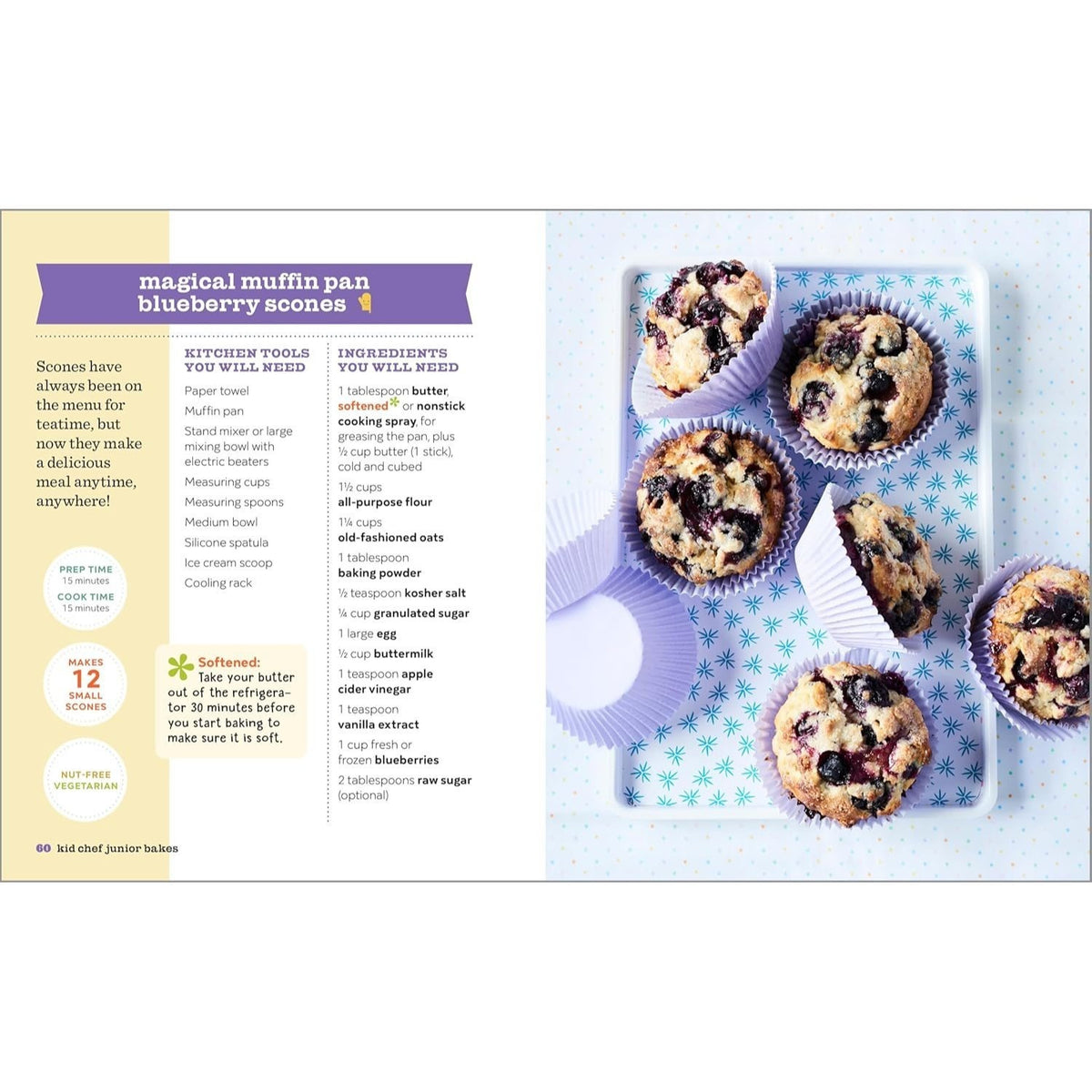 Kid Chef Junior Bakes: My First Kids Baking Cookbook