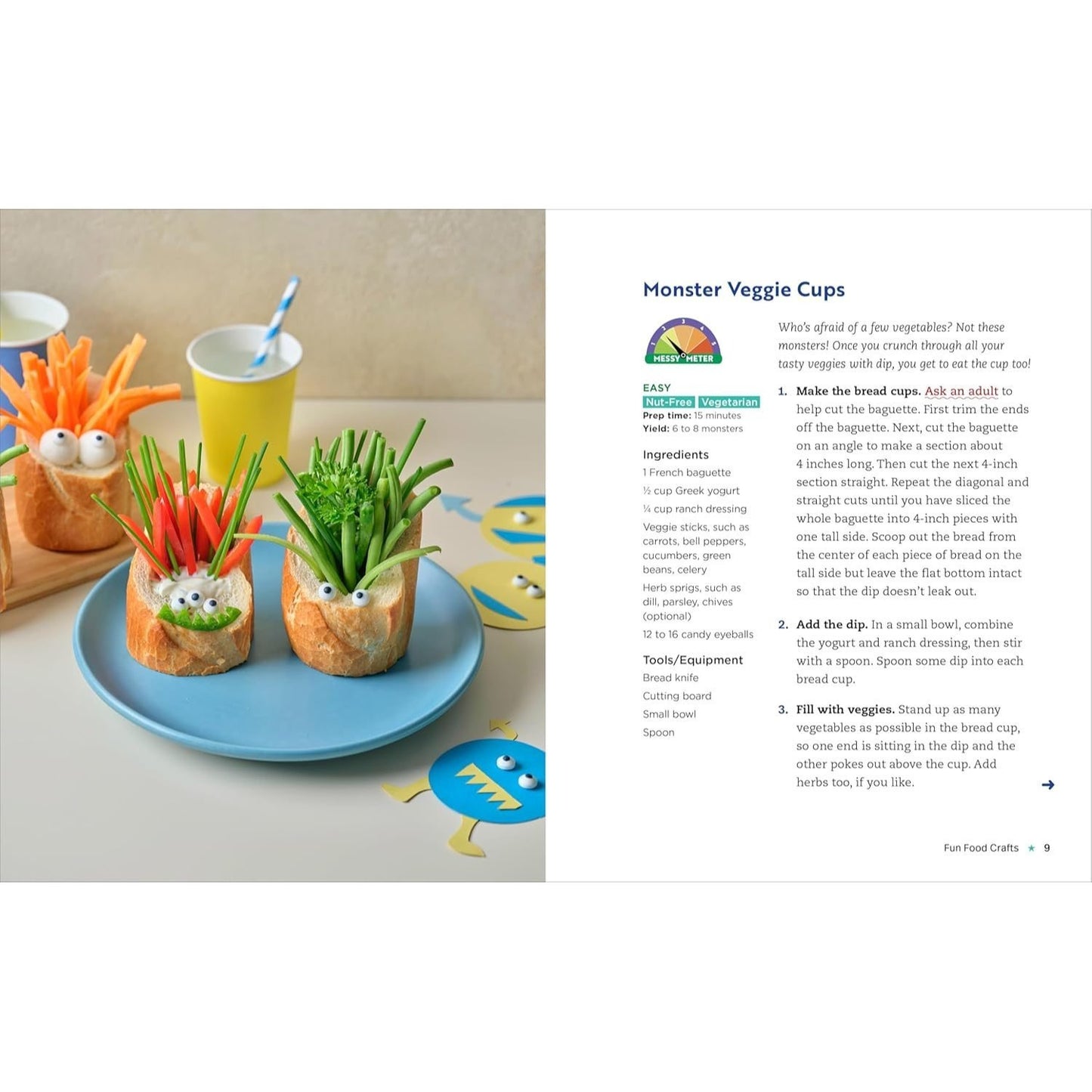 Edible Crafts Kids' Cookbook: 25 Fun Projects to Make and Eat! (Spiral Bound)