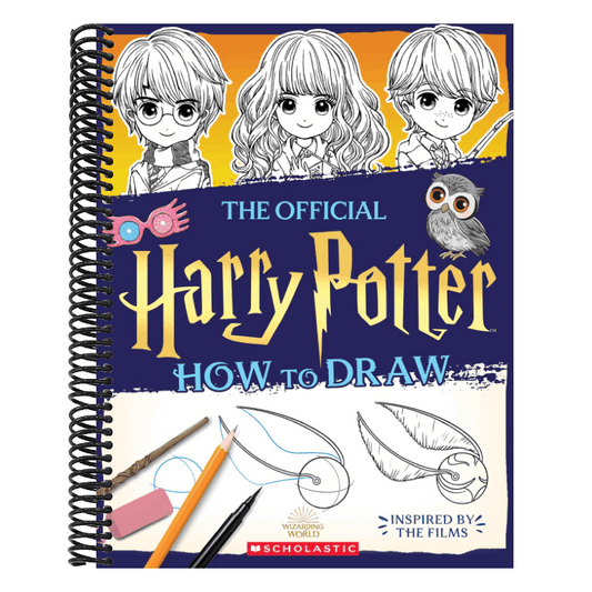The Official Harry Potter How to Draw (Spiral Bound)