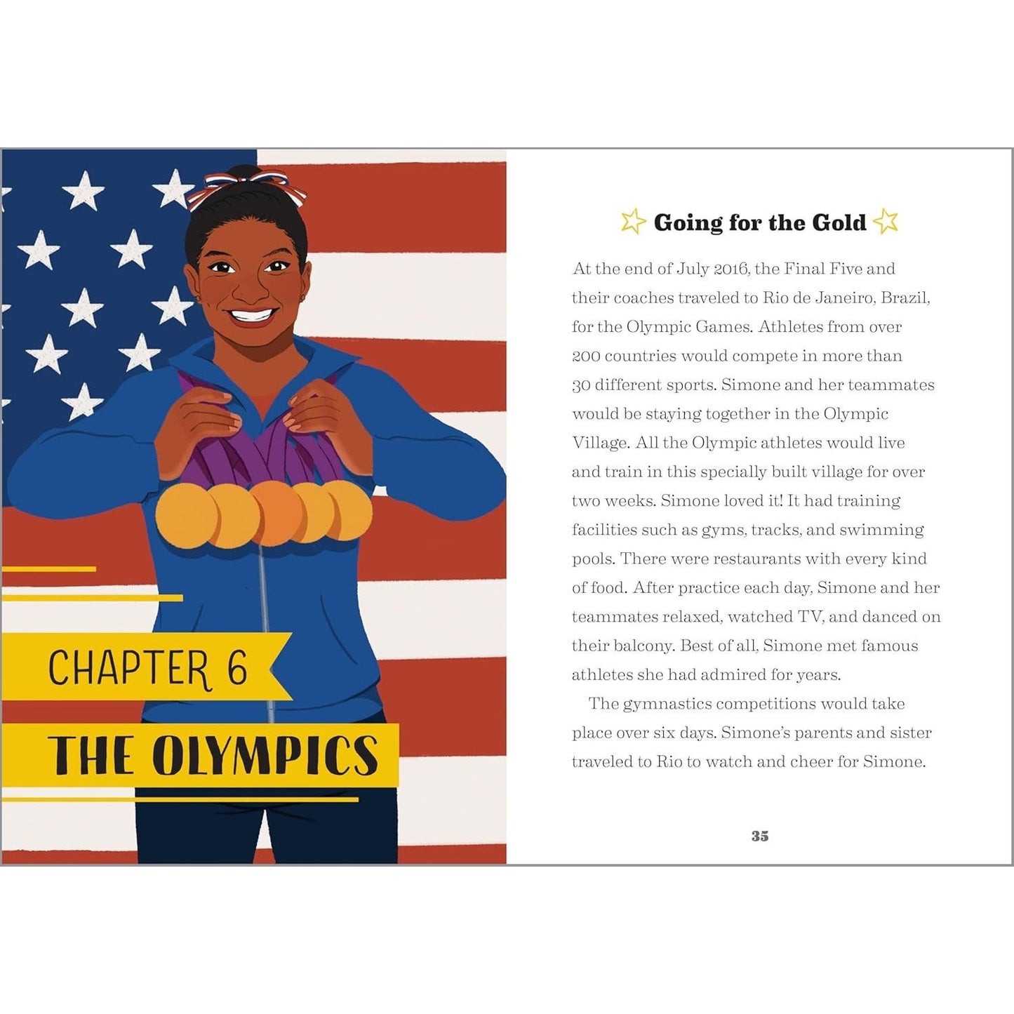 The Story of Simone Biles: An Inspiring Biography for Young Readers
