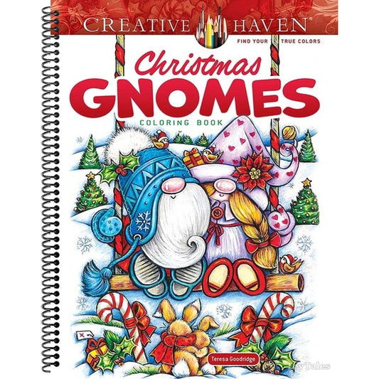 Creative Haven Christmas Gnomes Coloring Book (Adult Coloring Books: Christmas)