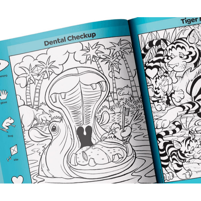 Wildlife Puzzles: Wildlife-Themed Hidden Pictures Puzzles for Kids 6 and Up, Search and Find Over 1,200 Hidden Objects in This Highlights Activity Boo (Highlights Hidden Pictures) (Spiral Bound)