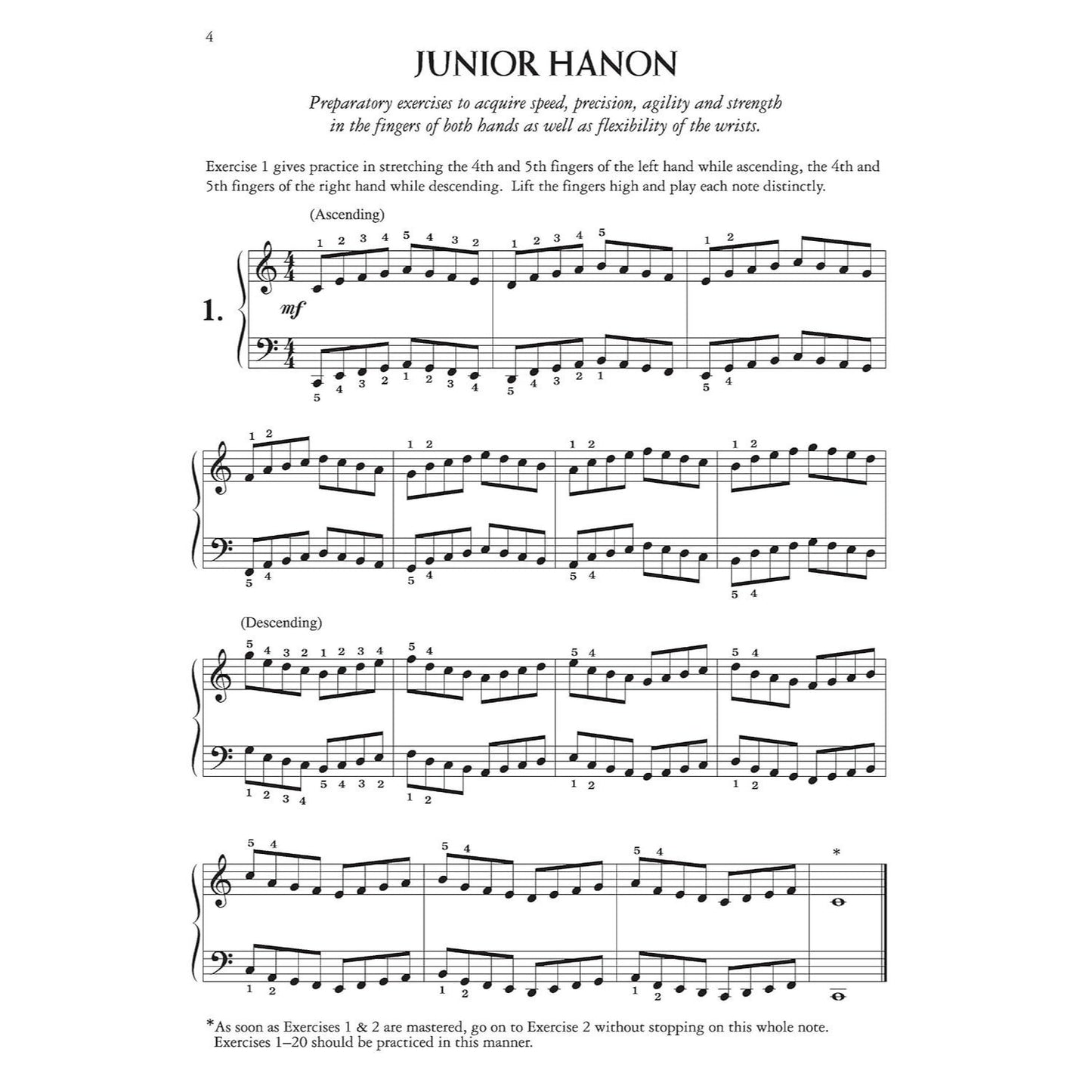 Junior Hanon (Spiral Bound)