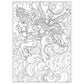 Creative Haven Magical Fairies Coloring Book