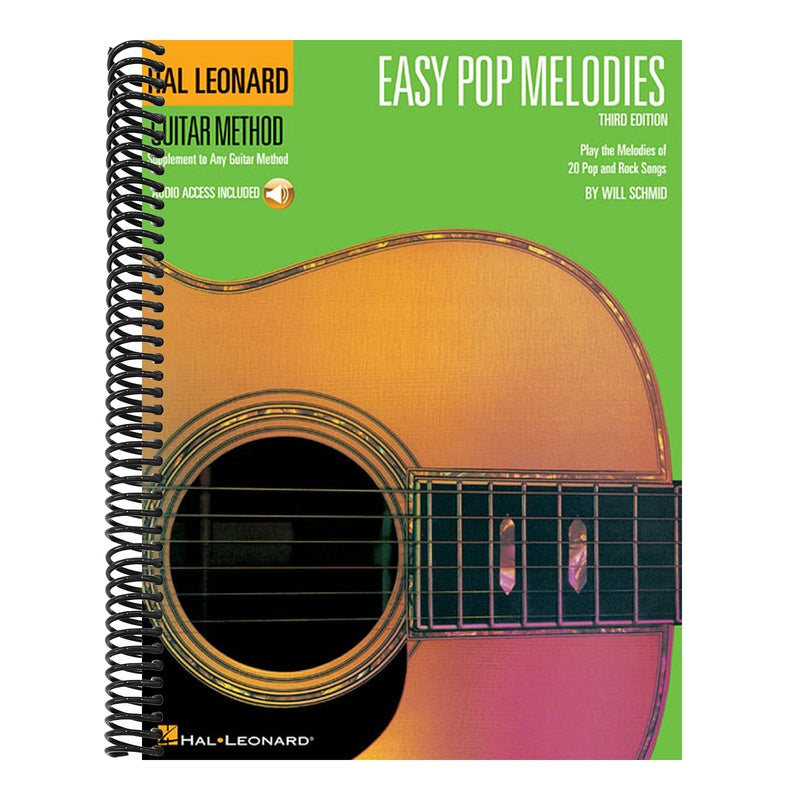 Easy Pop Melodies - Third Edition: Hal Leonard Guitar Method (Bk/Online Audio) (Revised)