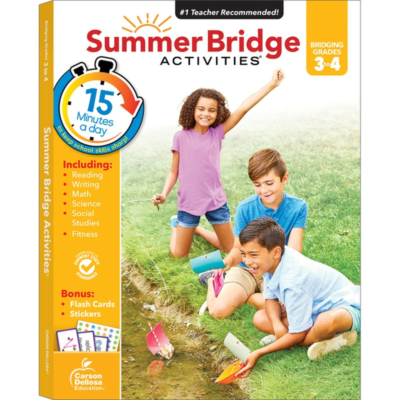 Summer Bridge Activities, Grades 3 - 4: Volume 5 (Summer Bridge Activities)