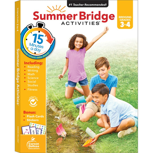 Summer Bridge Activities, Grades 3 - 4: Volume 5 (Summer Bridge Activities)