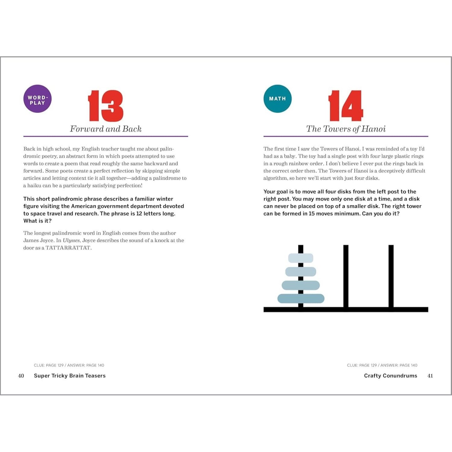 Super Tricky Brain Teasers: 120 Challenging Riddles, Math Puzzles, and Logic Games
