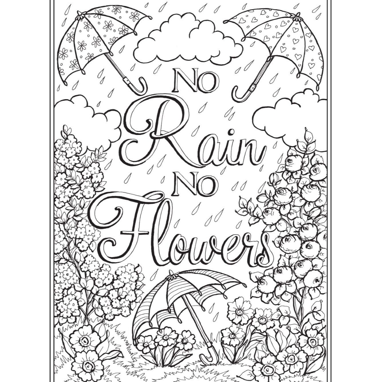 Creative Haven Cheerful Inspirations Coloring Book
