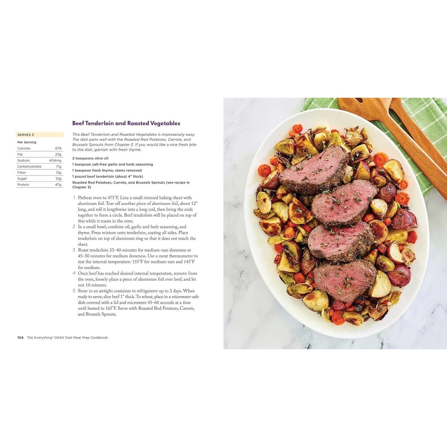 The Everything Dash Diet Meal Prep Cookbook: 200 Easy, Make-Ahead Recipes to Help You Lose Weight and Improve Your Health