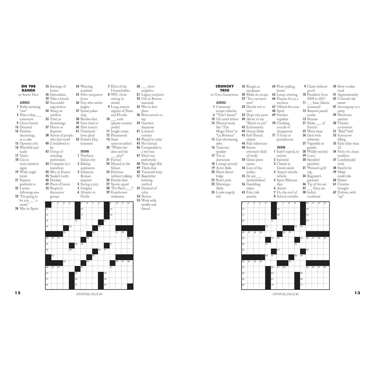 Easy as Pie Crosswords: Truly Easy!
