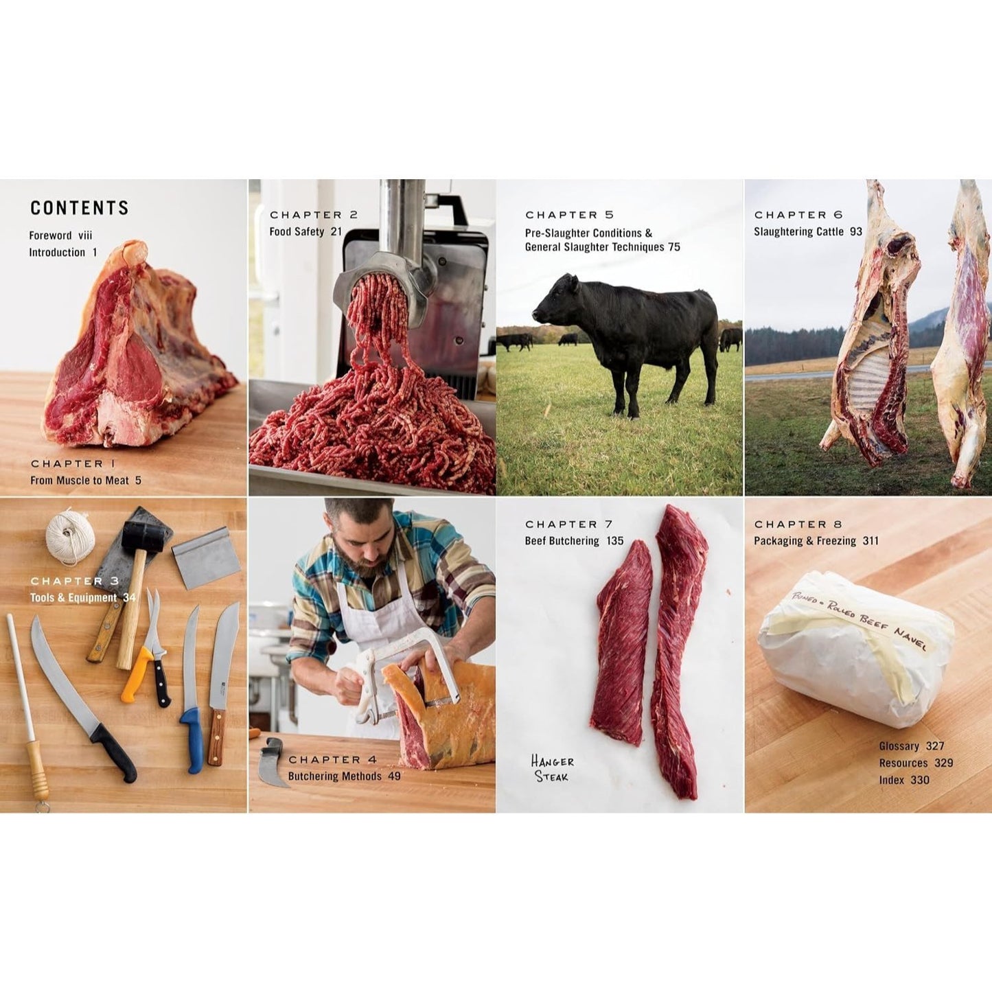 Butchering Beef: The Comprehensive Photographic Guide to Humane Slaughtering and Butchering