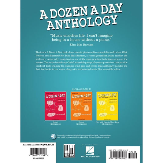 A Dozen a Day Anthology (Mini Preparatory 1 and 2 Books) - Beginner Piano Book for Kids & Teache