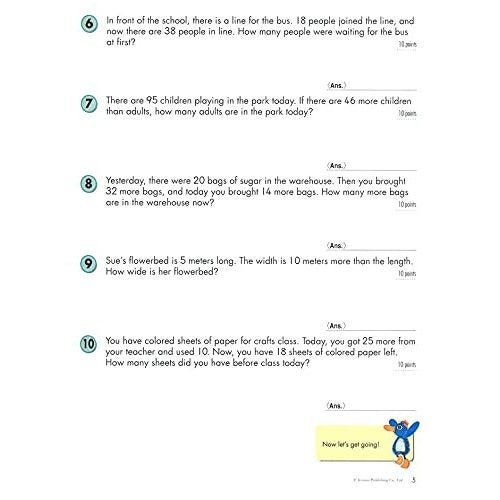 Kumon Grade 3 Word Problems (Workbook)