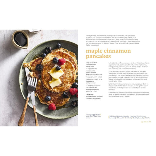 The Powered by Protein Cookbook: A Cookbook: Simple, Delicious, High-Protein Recipes