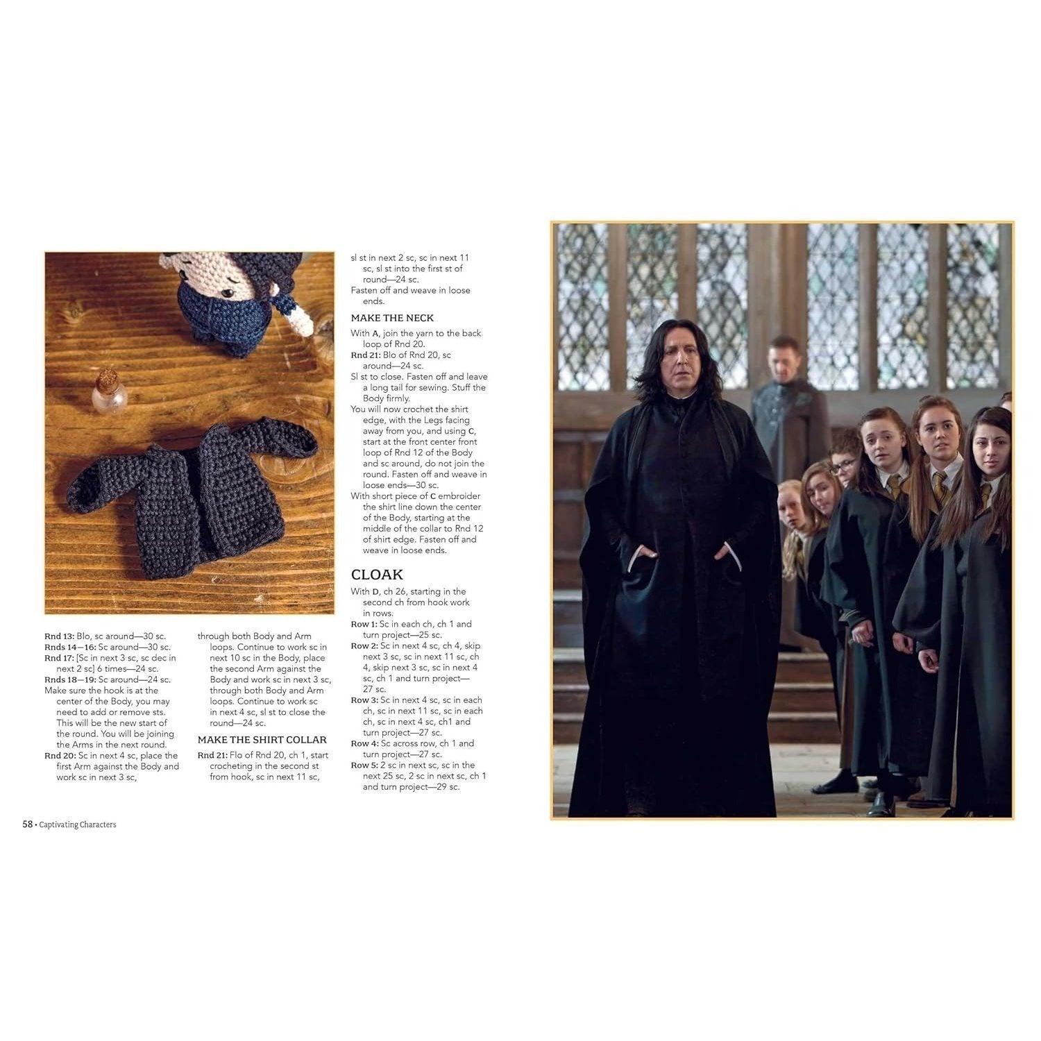 Harry Potter: The Official Book of Crochet Amigurumi