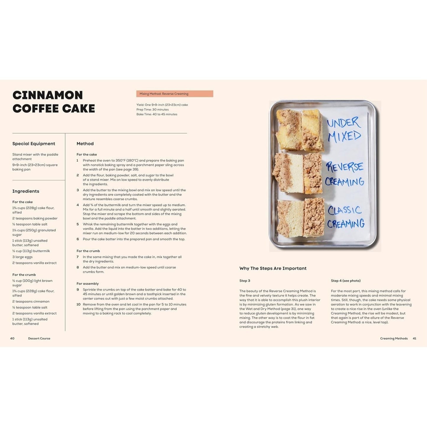 Dessert Course: Lessons in the Whys and Hows of Baking