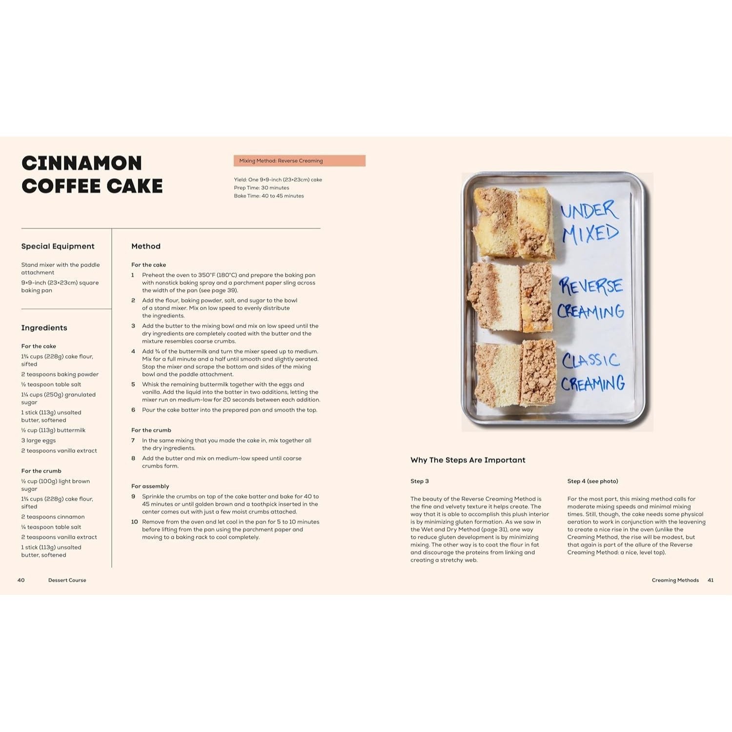 Dessert Course: Lessons in the Whys and Hows of Baking