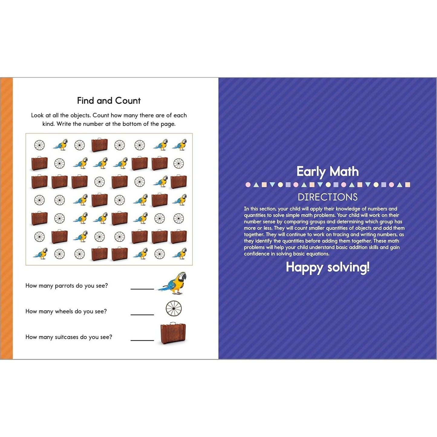My First Learn-To-Count Workbook: Practice for Kids with Pen Control, Counting Skills, Numbers, and More!