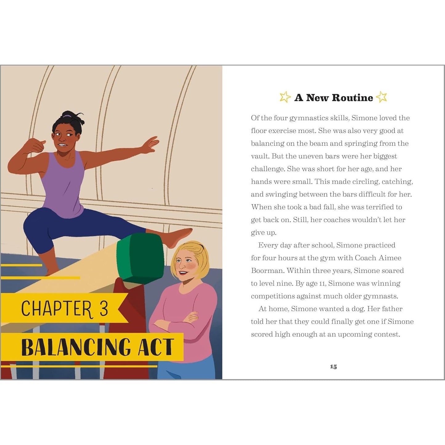 The Story of Simone Biles: An Inspiring Biography for Young Readers