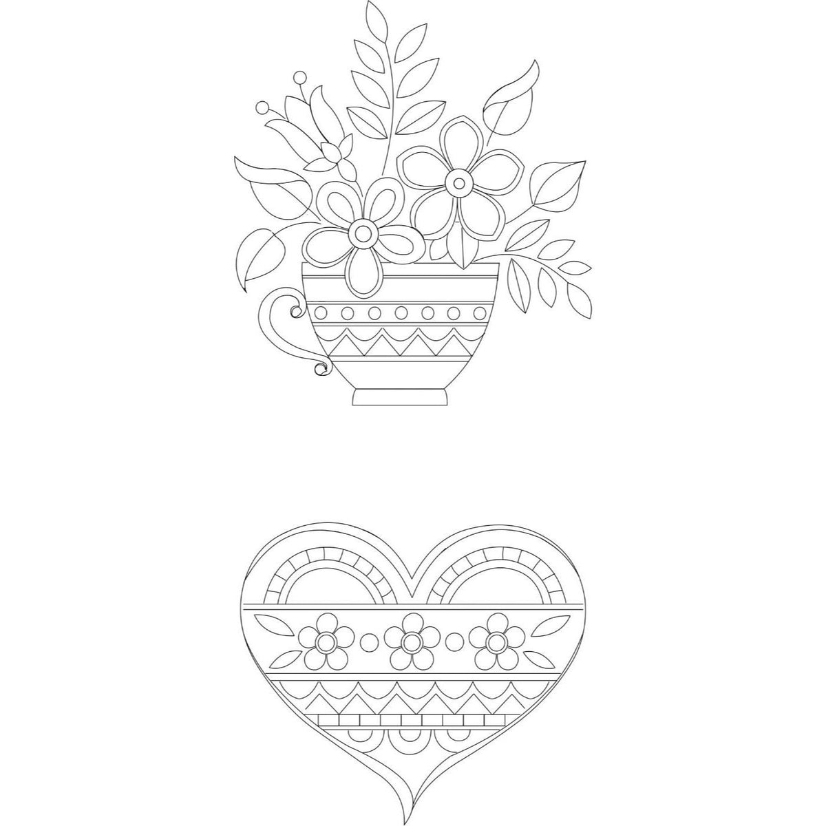 Trish Burr's Embroidery Transfers: Over 70 Iron-On Designs