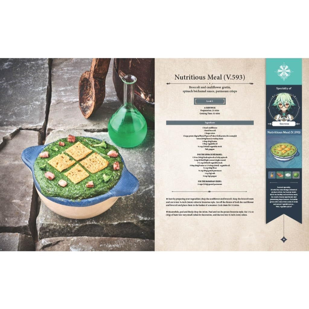 Genshin Impact Official Cookbook: Culinary Journeys Across Teyvat
