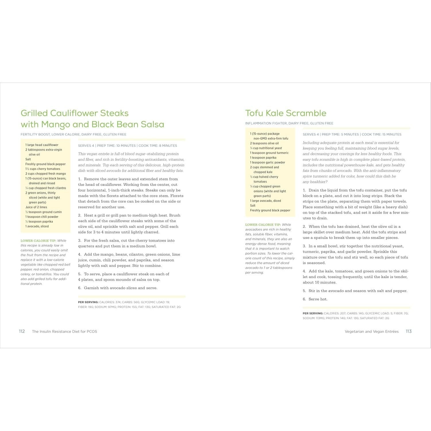 The Insulin Resistance Diet for Pcos: A 4-Week Meal Plan and Cookbook to Lose Weight, Boost Fertility, and Fight Inflammation