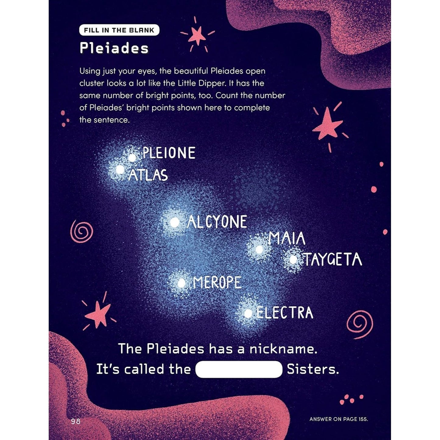 Astronomy Activity Book for Kids: 100+ Fun Ways to Learn about Space and Stargazing (Spiral Bound)