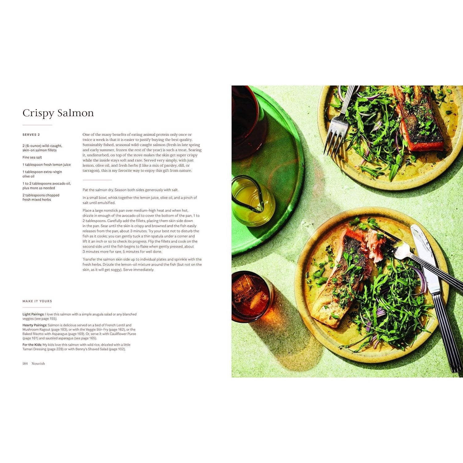 Nourish: Simple Recipes to Empower Your Body and Feed Your Soul: A Healthy Lifestyle Cookbook