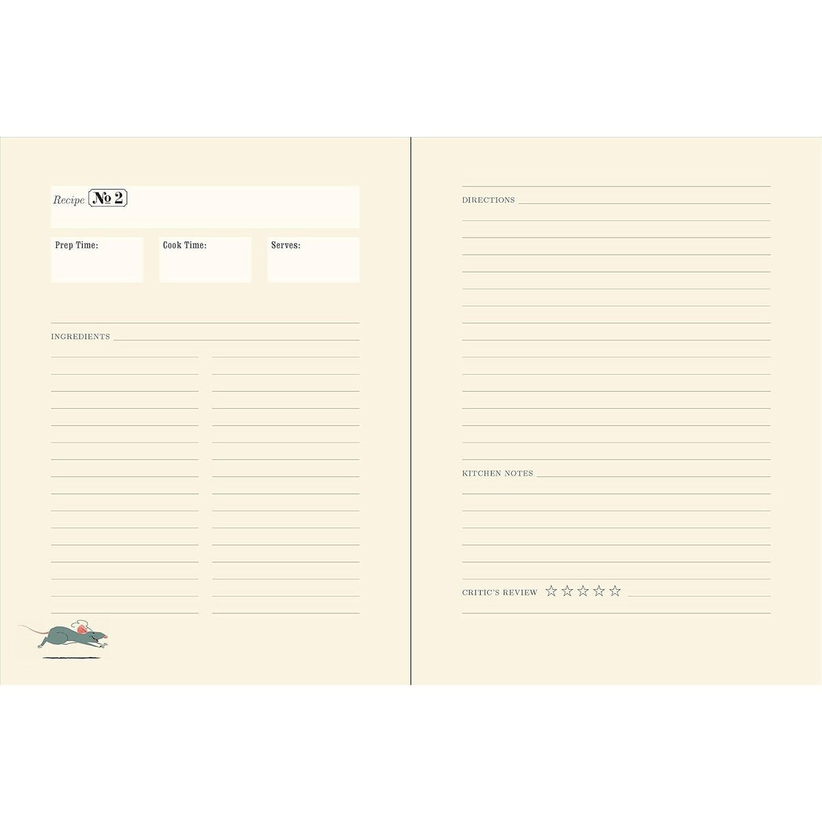 Anyone Can Cook: A Ratatouille Recipe Journal