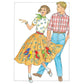 Creative Haven Fabulous Fashions of the 1950s Coloring Book