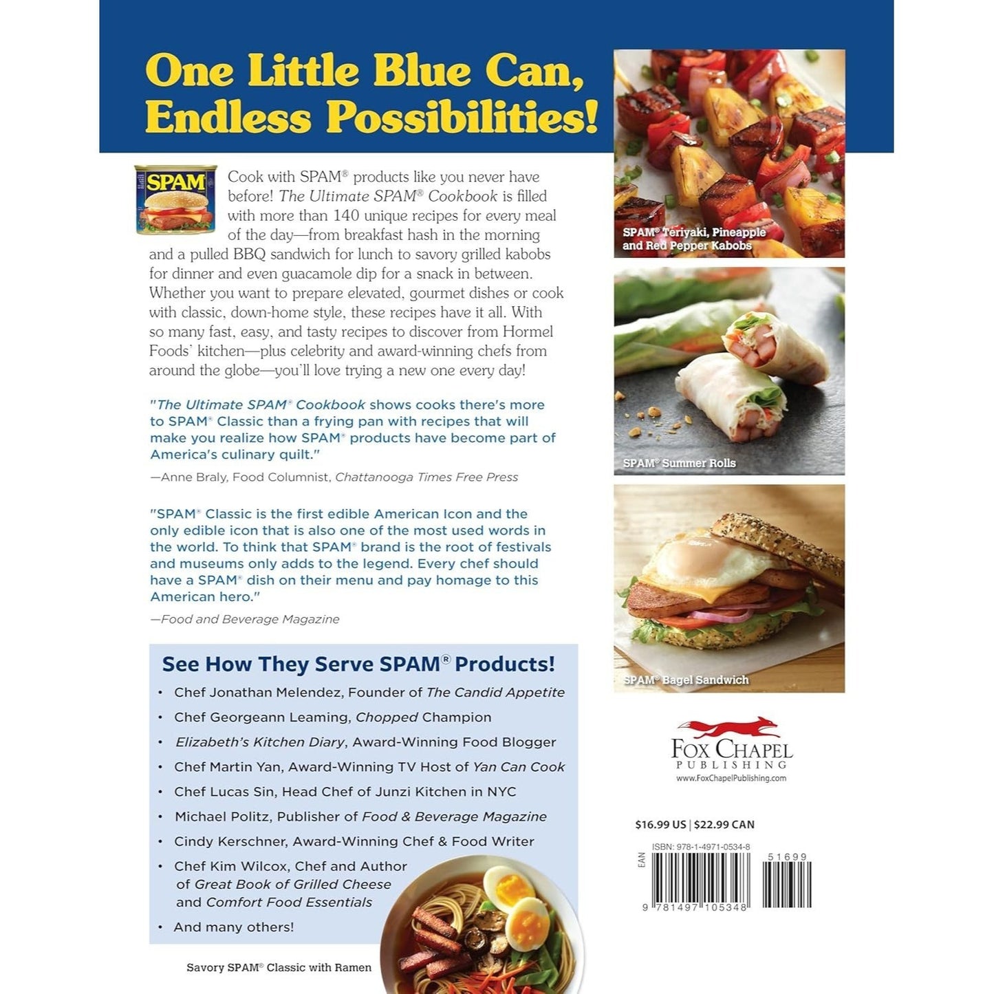 The Ultimate Spam Cookbook Expanded Edition: 140+ Quick and Delicious Recipes from Traditional to Gourmet (Expanded)