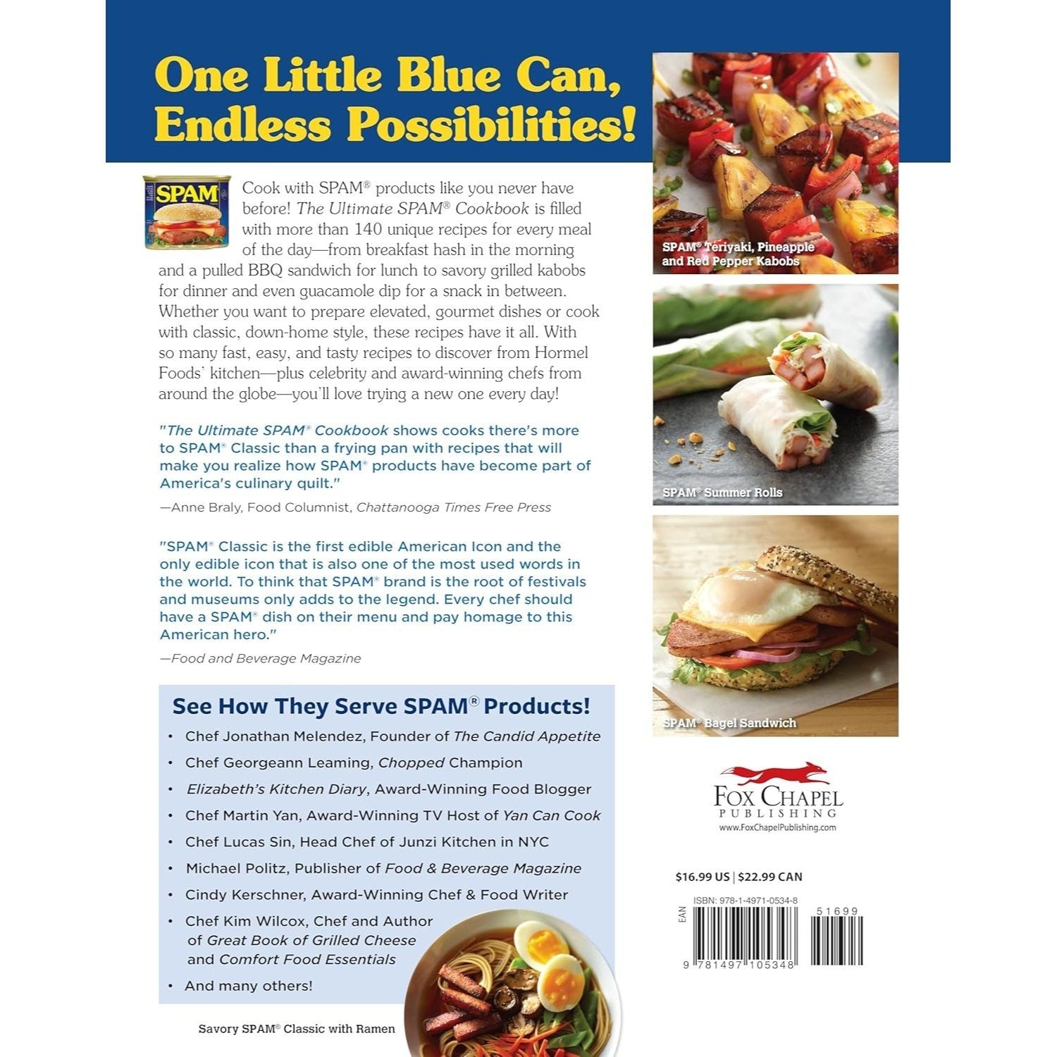 The Ultimate Spam Cookbook Expanded Edition: 140+ Quick and Delicious Recipes from Traditional to Gourmet (Expanded)