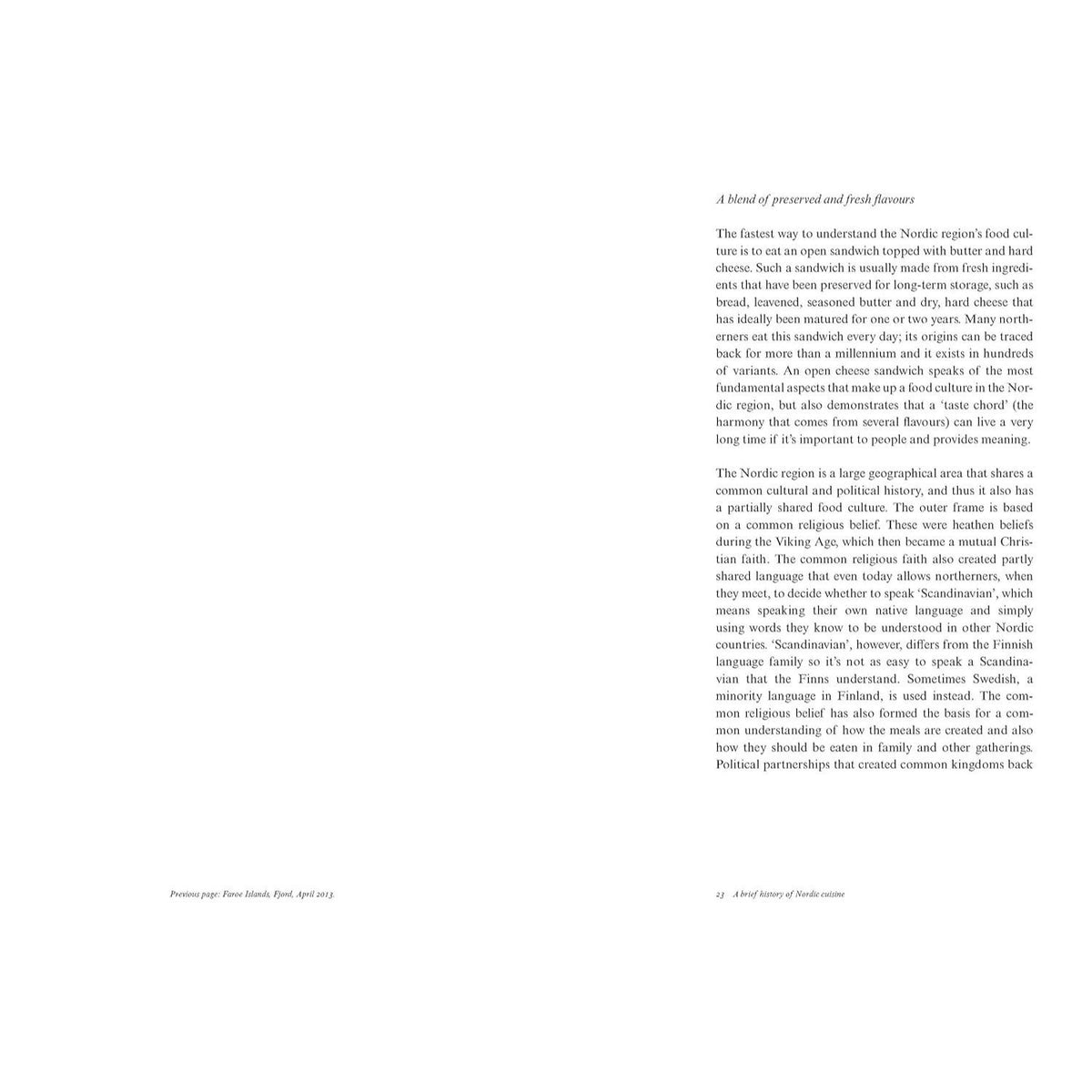 The Nordic Cookbook