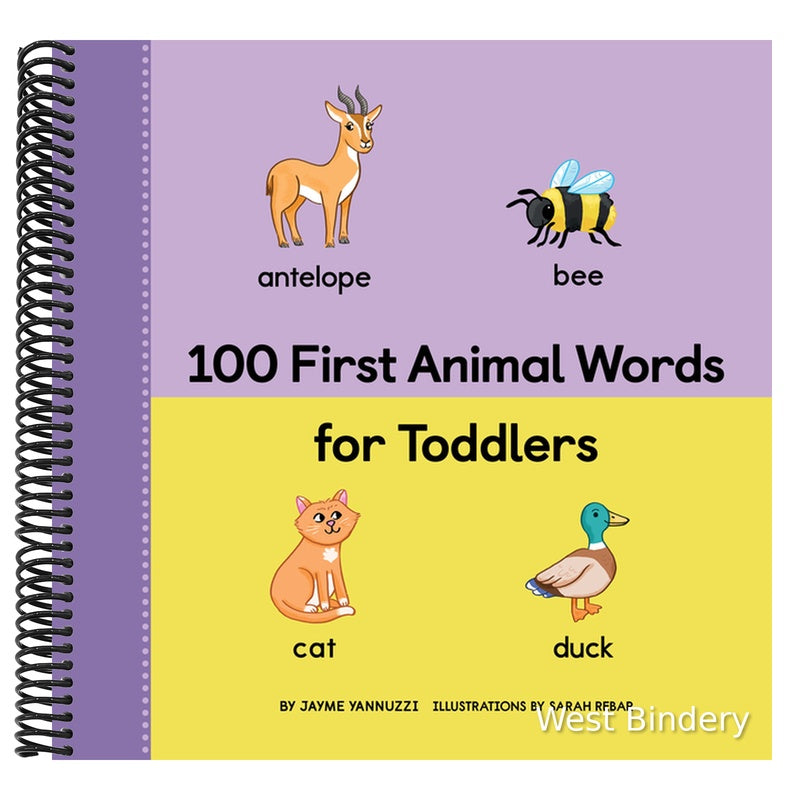 100 First Animal Words for Toddlers