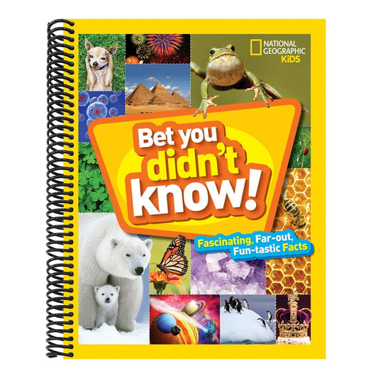 Bet You Didn't Know: Fascinating, Far-Out, Fun-Tastic Facts! (Bet You Didn't Know) (Spiral Bound)