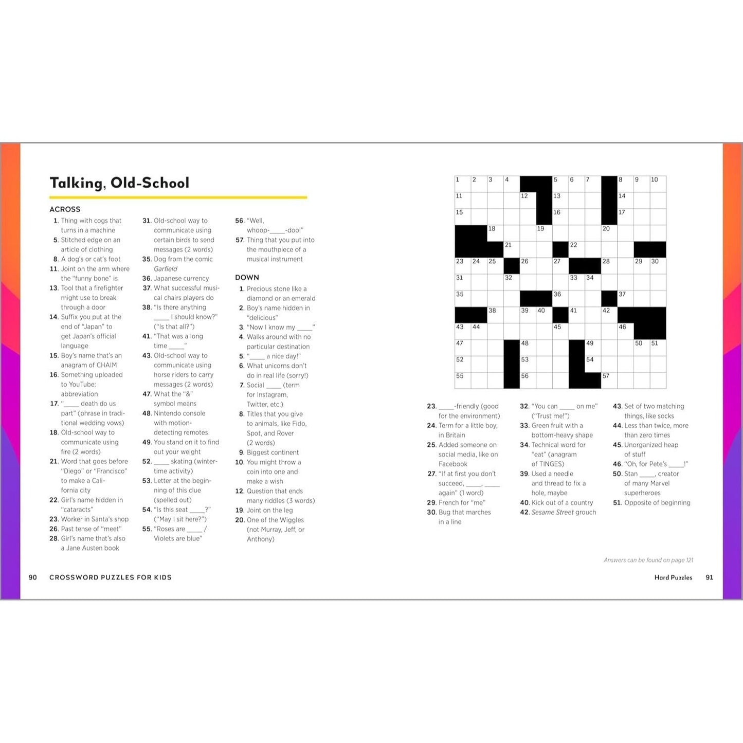 Crossword Puzzles for Kids: A Fun and Challenging Puzzle Book